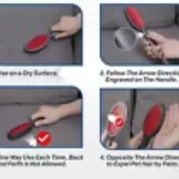 Double-Sided Lint Brush Fabric & Pet Hair Remover - Picture 5 of 5